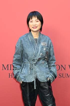 Milan, Milan Women s Fashion Week Spring Summer 2026 - Women s Fashion, Spring Summer 2026 - HUI fashion show - guests - photo: Zhao Huizhou  Copyright: xSimonaxChiocciax xipa-agency.netx xFotosickix IPA_Agency_IPA65874489
