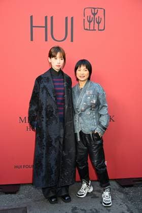 Milan, Milan Women s Fashion Week Spring Summer 2026 - Women s Fashion, Spring Summer 2026. - HUI fashion show - guests - photos: Zhao Huizhou, Gegg Egg  Copyright: xSimonaxChiocciax xipa-agency.netx xFotosickix IPA_Agency_IPA65874506