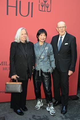 Milan, Milan Women s Fashion Week Spring Summer 2026 - Women s Fashion, Spring Summer 2026 - HUI fashion show - guests - photos: Zhao Huizhou, Mario Boselli, Maura Basili  Copyright: xSimonaxChiocciax xipa-agency.netx xFotosickix IPA_Agency_IPA65874543