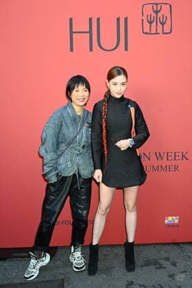 Milan, Milan Women s Fashion Week Spring Summer 2026 - Women s Fashion, Spring Summer 2026.- HUI fashion show - guests - photos: Zhao Huizhou, Laurinda Ho  Copyright: xSimonaxChiocciax xipa-agency.netx xFotosickix IPA_Agency_IPA65874568