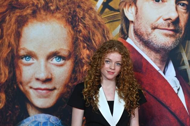 Alexa Goodall actress , single picture,cropped single motif,half figure,half figure movie premiere MOMO on 128 09 2025 at the Mathaeser cinema in Munich