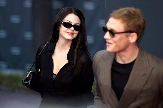 Ruby O Fee and Matthias Schweighöfer at the premiere of the movie Das Leben der Wünsche at the 33 Filmfest Hamburg 2025 at Cinemaxx Dammtor Hamburg, 28 09 2025 Foto:xC.xNiehausx xFuturexImagex wuensche_5925