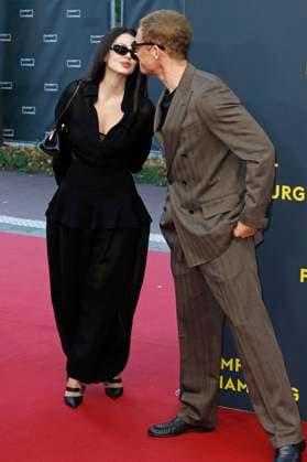 Ruby O Fee and Matthias Schweighöfer at the premiere of the movie Das Leben der Wünsche at the 33 Filmfest Hamburg 2025 at Cinemaxx Dammtor Hamburg, 28 09 2025 Foto:xC.xTamckex xFuturexImagex wuensche_5975