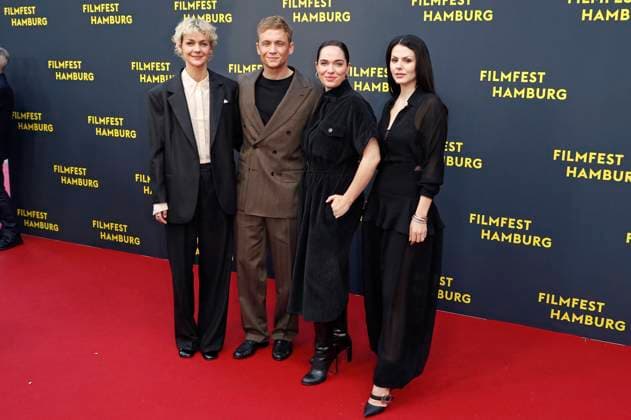Luise Heyer, Matthias Schweighöfer, Verena Altenberger and Ruby O Fee at the premiere of the feature film Das Leben der Wünsche at the 33 Filmfest Hamburg 2025 at Cinemaxx Dammtor Hamburg, 28 09 2025 Foto:xC.xTamckex xFuturexImagex wuensche_5983