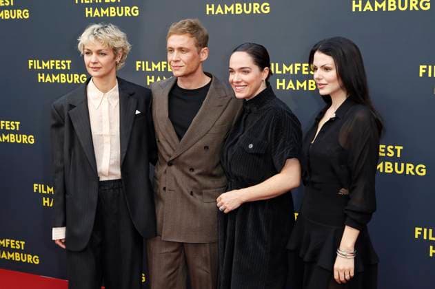 Luise Heyer, Matthias Schweighöfer, Verena Altenberger and Ruby O Fee at the premiere of the feature film Das Leben der Wünsche at the 33 Filmfest Hamburg 2025 at Cinemaxx Dammtor Hamburg, 28 09 2025 Foto:xC.xTamckex xFuturexImagex wuensche_5985