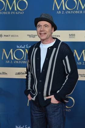 Michael Bulli HERBIG , single picture,cropped single motif,half figure,half figure movie premiere MOMO on 128 09 2025 at the Mathaeser cinema in Munich