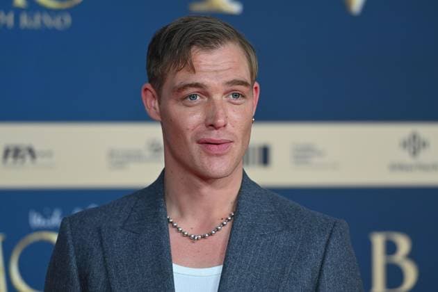 David SCHUETTER actor , single picture,cropped single motif,portrait,portrait movie premiere MOMO on 128 09 2025 at the Mathaeser cinema in Munich