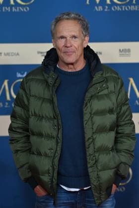 Christian Tramitz actor single picture,cropped single motif,half figure,half figure movie premiere MOMO on 128 09 2025 at the Mathaeser cinema in Munich
