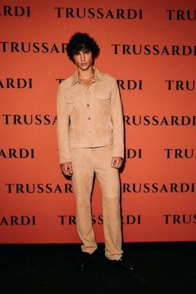 Milan Fashion Week - Women S S 2026 The Gentle Society by Trussardi Photocall Milan, Italy Fernando Lindez Milan Fashion Week - Women S S 2026 The Gentle Society by Trussardi Photocall Milan, Italy 28th September 2025  Copyright: xx