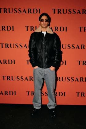Milan Fashion Week - Women S S 2026 The Gentle Society by Trussardi Photocall Milan, Italy Tedua Milan Fashion Week - Women S S 2026 The Gentle Society by Trussardi Photocall Milan, Italy 28th September 2025  Copyright: xx