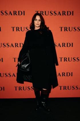 Milan Fashion Week - Women S S 2026 The Gentle Society by Trussardi Photocall Milan, Italy Catherine Poulain Milan Fashion Week - Women S S 2026 The Gentle Society by Trussardi Photocall Milan, Italy 28th September 2025  Copyright: xx