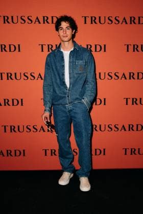 Milan Fashion Week - Women S S 2026 The Gentle Society by Trussardi Photocall Milan, Italy Riccardo Giulivi Milan Fashion Week - Women S S 2026 The Gentle Society by Trussardi Photocall Milan, Italy 28th September 2025  Copyright: xx
