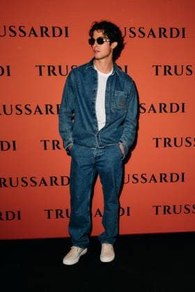 Milan Fashion Week - Women S S 2026 The Gentle Society by Trussardi Photocall Milan, Italy Riccardo Giulivi Milan Fashion Week - Women S S 2026 The Gentle Society by Trussardi Photocall Milan, Italy 28th September 2025  Copyright: xx