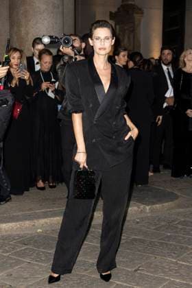MFW Giorgio Armani arrivals MP Bianca Balti arrives to Pinacoteca of Brera to attending the Giorgio Armani fashion show during Milan s Fashion Week Womenswear Spring Summer 2026, on September 28, 2025 in Milan (Italy). Photo by Marco Piovanotto Abacapress.com  Copyright: xPiovanottoxMarco ABACAx