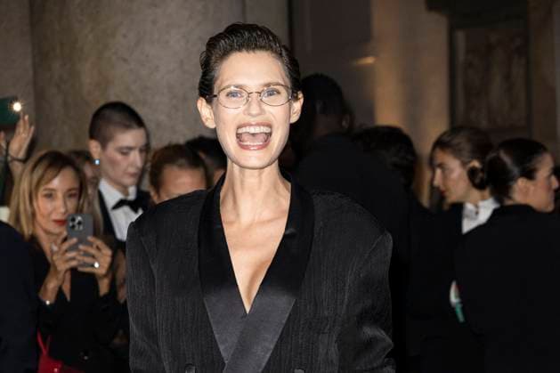 MFW Giorgio Armani arrivals MP Bianca Balti arrives to Pinacoteca of Brera to attending the Giorgio Armani fashion show during Milan s Fashion Week Womenswear Spring Summer 2026, on September 28, 2025 in Milan (Italy). Photo by Marco Piovanotto Abacapress.com  Copyright: xPiovanottoxMarco ABACAx