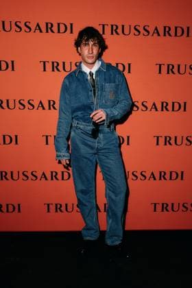 Milan Fashion Week - Women S S 2026 The Gentle Society by Trussardi Photocall Milan, Italy Daniele Oscar Spada Milan Fashion Week - Women S S 2026 The Gentle Society by Trussardi Photocall Milan, Italy 28th September 2025  Copyright: xx