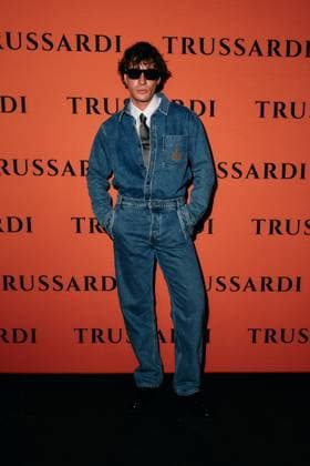 Milan Fashion Week - Women S S 2026 The Gentle Society by Trussardi Photocall Milan, Italy Daniele Oscar Spada Milan Fashion Week - Women S S 2026 The Gentle Society by Trussardi Photocall Milan, Italy 28th September 2025  Copyright: xx