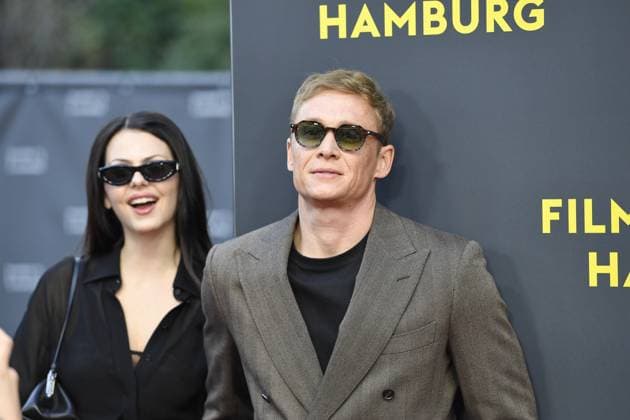 Ruby O Fee and Matthias Schweighöfer at the premiere Das Leben der Wünsche as part of the Filmfest Hamburg in Hamburgon 28 09 2025