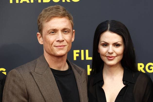 Matthias Schweighoefer and Ruby O Fee at the Das Leben der Wuensche film premiere on 28 09 2025 as part of the 33 Filmfest in Hamburg Matthias Schweighoefer Ruby O Fee Das Leben der Wuensche celebrates its premiere at the Filmfest in Hamburg