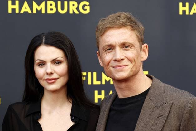 Ruby O Fee and Matthias Schweighoefer at the Das Leben der Wuensche film premiere on 28 09 2025 as part of the 33 Filmfest in Hamburg Matthias Schweighoefer Ruby O Fee Das Leben der Wuensche celebrates its premiere at the Filmfest in Hamburg