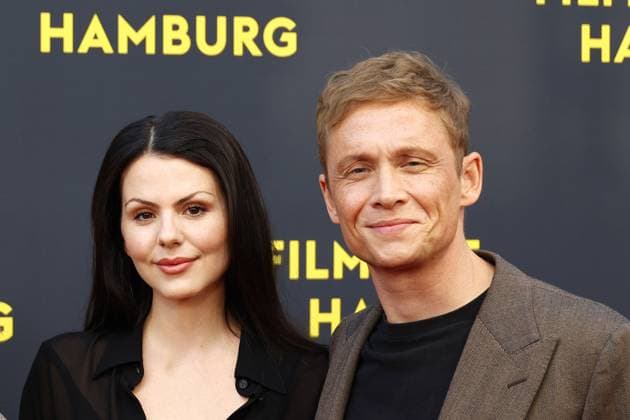Ruby O Fee and Matthias Schweighoefer at the Das Leben der Wuensche film premiere on 28 09 2025 as part of the 33 Filmfest in Hamburg Matthias Schweighoefer Ruby O Fee Das Leben der Wuensche celebrates its premiere at the Filmfest in Hamburg