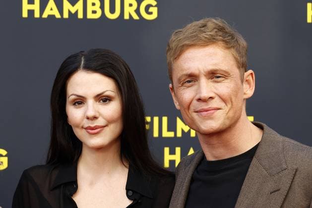 Ruby O Fee and Matthias Schweighoefer at the Das Leben der Wuensche film premiere on 28 09 2025 as part of the 33 Filmfest in Hamburg Matthias Schweighoefer Ruby O Fee Das Leben der Wuensche celebrates its premiere at the Filmfest in Hamburg