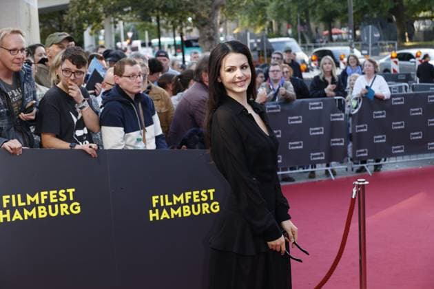 Ruby O Fee at the Das Leben der Wuensche Film Premiere on 28 09 2025 as part of the 33 Filmfest in Hamburg Matthias Schweighoefer Ruby O Fee Das Leben der Wuensche celebrates its premiere at the Filmfest in Hamburg