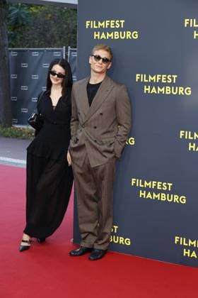Ruby O Fee and Matthias Schweighoefer at the Das Leben der Wuensche film premiere on 28 09 2025 as part of the 33 Filmfest in Hamburg Matthias Schweighoefer Ruby O Fee Das Leben der Wuensche celebrates its premiere at the Filmfest in Hamburg