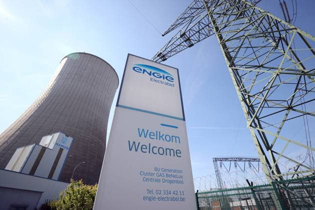 Engie Power Plant in Drogenbos BRUSSELS, BELGIUM - APRIL 16: A general view of the Engie power plant in Drogenbos district of Brussels, Belgium on April 16, 2022. Brussels Hoofdstedelijk Gewest Belçika. Editorial use only. Please get in touch for any other usage.  Copyright: x2025xAnadoluxDursunxAydemirx