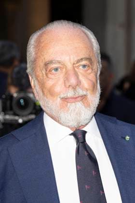 MFW Giorgio Armani arrivals MP Aurelio De Laurentis arrives to Pinacoteca of Brera to attending the Giorgio Armani fashion show is held during Milan s Fashion Week Womenswear Spring Summer 2026, on September 28, 2025 in Milan (Italy). Photo by Marco Piovanotto Abacapress.com  Copyright: xPiovanottoxMarco ABACAx