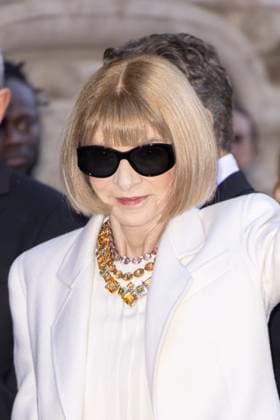 MFW Giorgio Armani arrivals MP Anna Wintour arrives to Pinacoteca of Brera to attending the Giorgio Armani fashion show during Milan s Fashion Week Womenswear Spring Summer 2026, on September 28, 2025 in Milan (Italy). Photo by Marco Piovanotto Abacapress.com  Copyright: xPiovanottoxMarco ABACAx