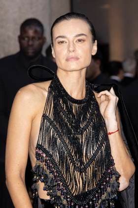 MFW Giorgio Armani arrivals MP Kasia Smutniak arrives to Pinacoteca of Brera to attending the Giorgio Armani fashion show is held during Milan s Fashion Week Womenswear Spring Summer 2026, on September 28, 2025 in Milan (Italy). Photo by Marco Piovanotto Abacapress.com  Copyright: xPiovanottoxMarco ABACAx