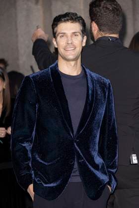 MFW Giorgio Armani arrivals MP Roberto Bolle arrives to Pinacoteca of Brera to attending the Giorgio Armani fashion show is held during Milan s Fashion Week Womenswear Spring Summer 2026, on September 28, 2025 in Milan (Italy). Photo by Marco Piovanotto Abacapress.com  Copyright: xPiovanottoxMarco ABACAx