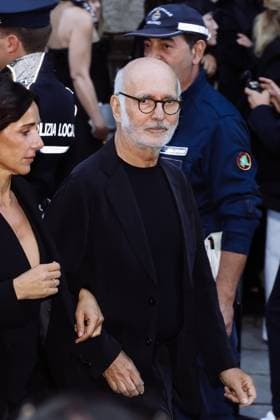 Milan, Milan Women s Fashion Week Spring Summer 2026 - Women s Fashion, Spring Summer 2026 - Giorgio Armani Fashion Show - Guest Arrivals. Pictured: Ludovico Einaudi  Copyright: xAlessandroxBremecx xipa-agency.netx xx IPA_Agency_IPA65894612