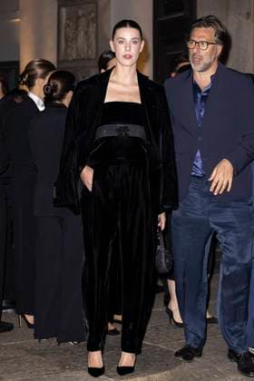MFW Giorgio Armani arrivals MP Caterina De Angelis arrives to Pinacoteca of Brera to attending the Giorgio Armani fashion show is held during Milan s Fashion Week Womenswear Spring Summer 2026, on September 28, 2025 in Milan (Italy). Photo by Marco Piovanotto Abacapress.com  Copyright: xPiovanottoxMarco ABACAx