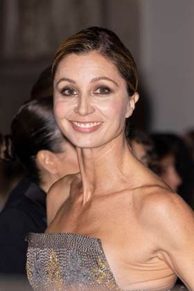 MFW Giorgio Armani arrivals MP Anna Ferzetti arrives to Pinacoteca of Brera to attending the Giorgio Armani fashion show is held during Milan s Fashion Week Womenswear Spring Summer 2026, on September 28, 2025 in Milan (Italy). Photo by Marco Piovanotto Abacapress.com  Copyright: xPiovanottoxMarco ABACAx