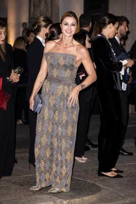 MFW Giorgio Armani arrivals MP Anna Ferzetti arrives to Pinacoteca of Brera to attending the Giorgio Armani fashion show is held during Milan s Fashion Week Womenswear Spring Summer 2026, on September 28, 2025 in Milan (Italy). Photo by Marco Piovanotto Abacapress.com  Copyright: xPiovanottoxMarco ABACAx