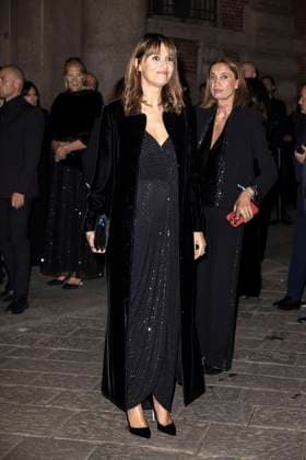 MFW Giorgio Armani arrivals MP Paola Cortellesi arrives to Pinacoteca of Brera to attending the Giorgio Armani fashion show is held during Milan s Fashion Week Womenswear Spring Summer 2026, on September 28, 2025 in Milan (Italy). Photo by Marco Piovanotto Abacapress.com  Copyright: xPiovanottoxMarco ABACAx