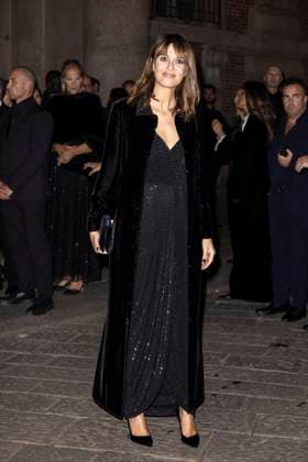 MFW Giorgio Armani arrivals MP Paola Cortellesi arrives to Pinacoteca of Brera to attending the Giorgio Armani fashion show is held during Milan s Fashion Week Womenswear Spring Summer 2026, on September 28, 2025 in Milan (Italy). Photo by Marco Piovanotto Abacapress.com  Copyright: xPiovanottoxMarco ABACAx