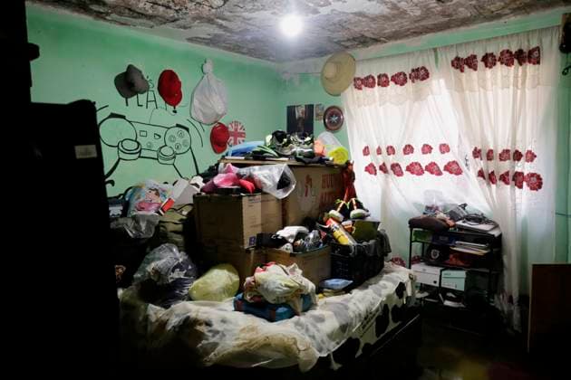 Rains Cause Severe Damage In The Tlahuac Municipality, Mexico City Homes in the southernmost part of the Tlahuac borough of Mexico City, Mexico, on September 28, 2025, are damaged after heavy rains hit the capital, causing severe damage to the area. Mexico City Mexico City Mexico  Copyright: xGerardoxVieyrax originalFilename: vieyra-notitle250928_nphVs.jpg