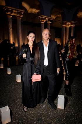 Milan Fashion Week - Women S S 2026 Giorgio Armani Fashion Show Front Row Pinacoteca di Brera - Milan, Italy guests Milan Fashion Week - Women S S 2026 Giorgio Armani Fashion Show Front Row Pinacoteca di Brera - Milan, Italy 28th September 2025  Copyright: xALFONSOxCATALANO SGPITALIAx