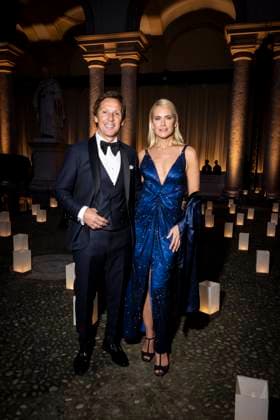 Milan Fashion Week - Women S S 2026 Giorgio Armani Fashion Show Front Row Pinacoteca di Brera - Milan, Italy Alejandro Gravier;Valeria Mazza Milan Fashion Week - Women S S 2026 Giorgio Armani Fashion Show Front Row Pinacoteca di Brera - Milan, Italy 28th September 2025  Copyright: xALFONSOxCATALANO SGPITALIAx