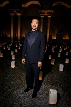 Milan Fashion Week - Women S S 2026 Giorgio Armani Fashion Show Front Row Pinacoteca di Brera - Milan, Italy Jesse Williams Milan Fashion Week - Women S S 2026 Giorgio Armani Fashion Show Front Row Pinacoteca di Brera - Milan, Italy 28th September 2025  Copyright: xALFONSOxCATALANO SGPITALIAx