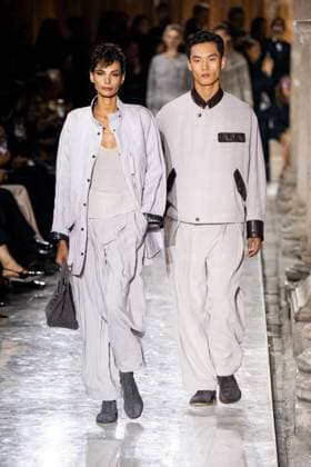 Milan Fashion Week - Women S S 2026 Giorgio Armani Fashion Show Runway Pinacoteca di Brera - Milan, Italy Milan Fashion Week - Women S S 2026 Giorgio Armani Fashion Show Runway Pinacoteca di Brera - Milan, Italy 28th September 2025  Copyright: xALFONSOxCATALANO SGPITALIAx
