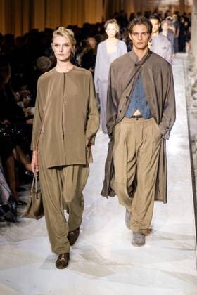 Milan Fashion Week - Women S S 2026 Giorgio Armani Fashion Show Runway Pinacoteca di Brera - Milan, Italy Milan Fashion Week - Women S S 2026 Giorgio Armani Fashion Show Runway Pinacoteca di Brera - Milan, Italy 28th September 2025  Copyright: xALFONSOxCATALANO SGPITALIAx