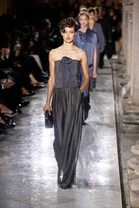 Milan Fashion Week - Women S S 2026 Giorgio Armani Fashion Show Runway Pinacoteca di Brera - Milan, Italy Milan Fashion Week - Women S S 2026 Giorgio Armani Fashion Show Runway Pinacoteca di Brera - Milan, Italy 28th September 2025  Copyright: xALFONSOxCATALANO SGPITALIAx