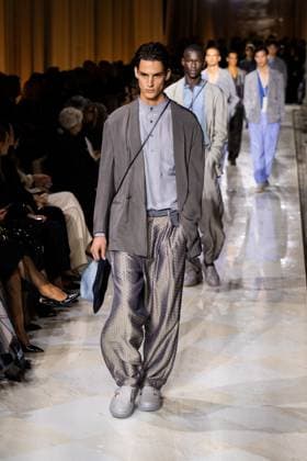 Milan Fashion Week - Women S S 2026 Giorgio Armani Fashion Show Runway Pinacoteca di Brera - Milan, Italy Milan Fashion Week - Women S S 2026 Giorgio Armani Fashion Show Runway Pinacoteca di Brera - Milan, Italy 28th September 2025  Copyright: xALFONSOxCATALANO SGPITALIAx
