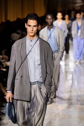 Milan Fashion Week - Women S S 2026 Giorgio Armani Fashion Show Runway Pinacoteca di Brera - Milan, Italy Milan Fashion Week - Women S S 2026 Giorgio Armani Fashion Show Runway Pinacoteca di Brera - Milan, Italy 28th September 2025  Copyright: xALFONSOxCATALANO SGPITALIAx