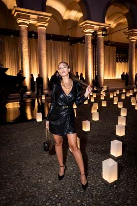 Milan Fashion Week - Women S S 2026 Giorgio Armani Fashion Show Front Row Pinacoteca di Brera - Milan, Italy guest Milan Fashion Week - Women S S 2026 Giorgio Armani Fashion Show Front Row Pinacoteca di Brera - Milan, Italy 28th September 2025  Copyright: xALFONSOxCATALANO SGPITALIAx