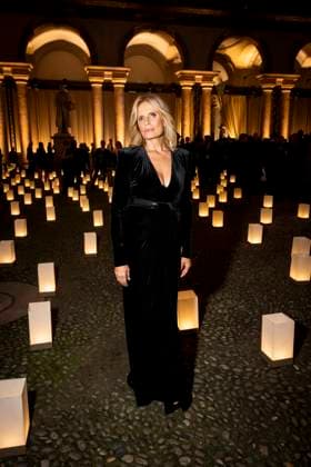 Milan Fashion Week - Women S S 2026 Giorgio Armani Fashion Show Front Row Pinacoteca di Brera - Milan, Italy Isabella Ferrari Milan Fashion Week - Women S S 2026 Giorgio Armani Fashion Show Front Row Pinacoteca di Brera - Milan, Italy 28th September 2025  Copyright: xALFONSOxCATALANO SGPITALIAx